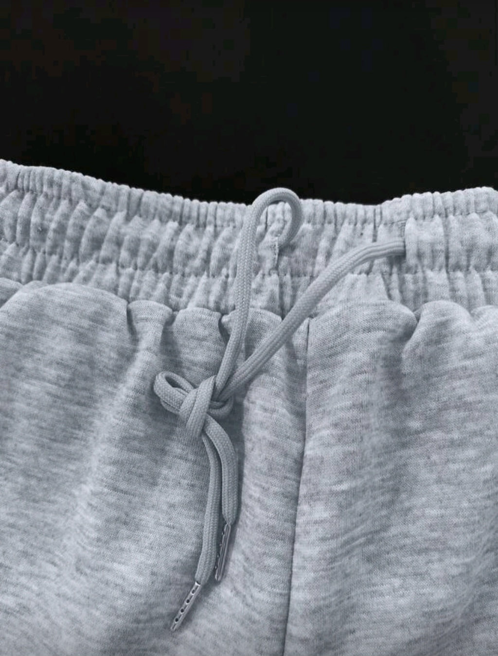 Men's Solid Color Drawstring Waist Pocket Casual Loose Sweatpants