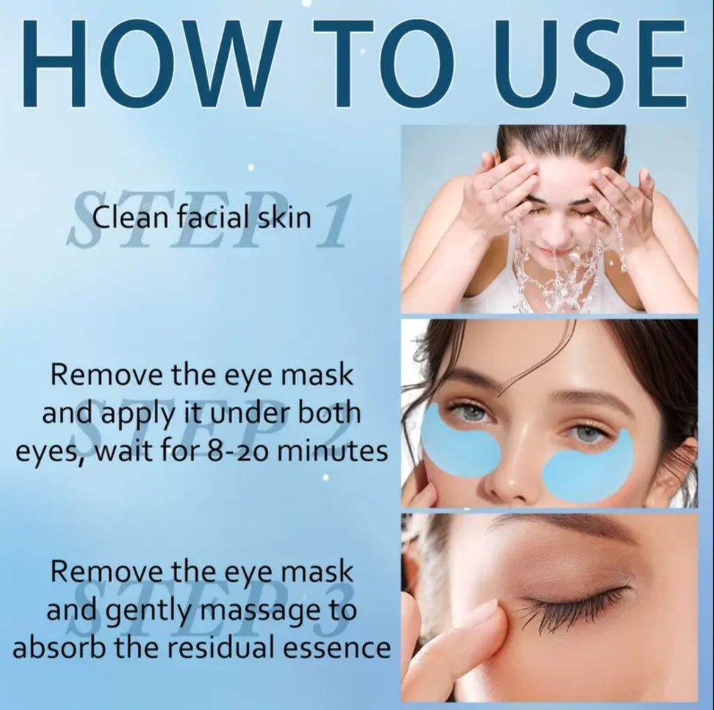 60pcs Collagen and Retinol Eye Mask