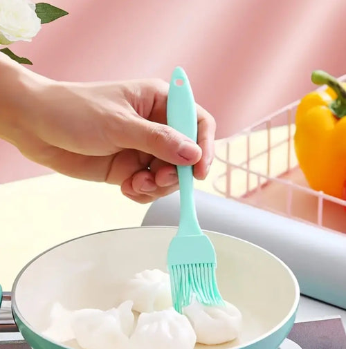 1pc Silicone Basting Brush - Versatile for BBQ, Baking & Outdoor Cooking, Durable Kitchen Tool