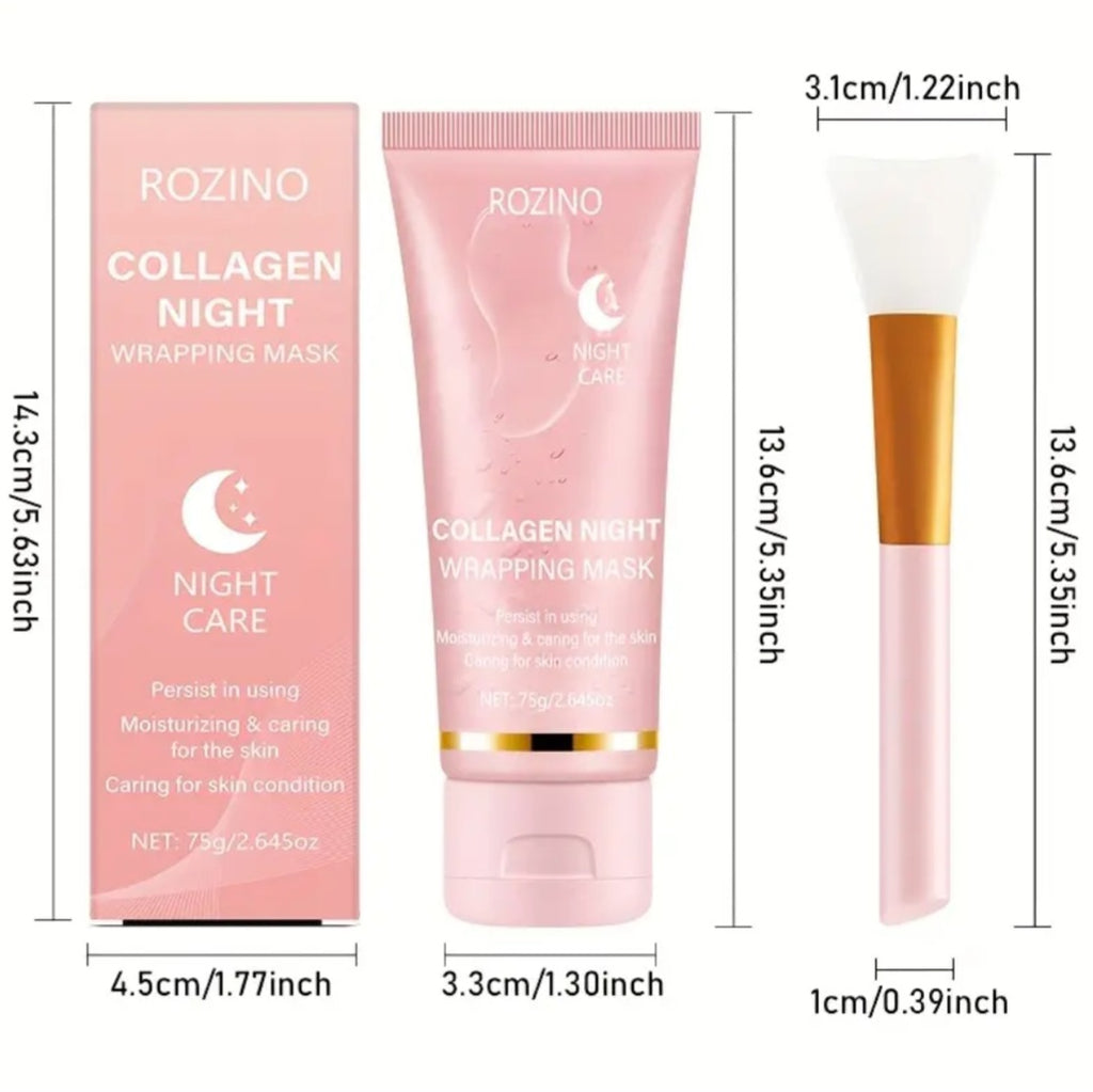 [Instant Lifting And Firming, Seven-In-One Sleep Mask]Collagen-Rich Moisturizing Night Mask