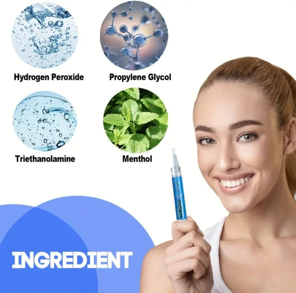 4pcs/3pcs/2pcs,3Ml/0.1Fl Oz Mint-Flavored Brightening Teeth Pen
