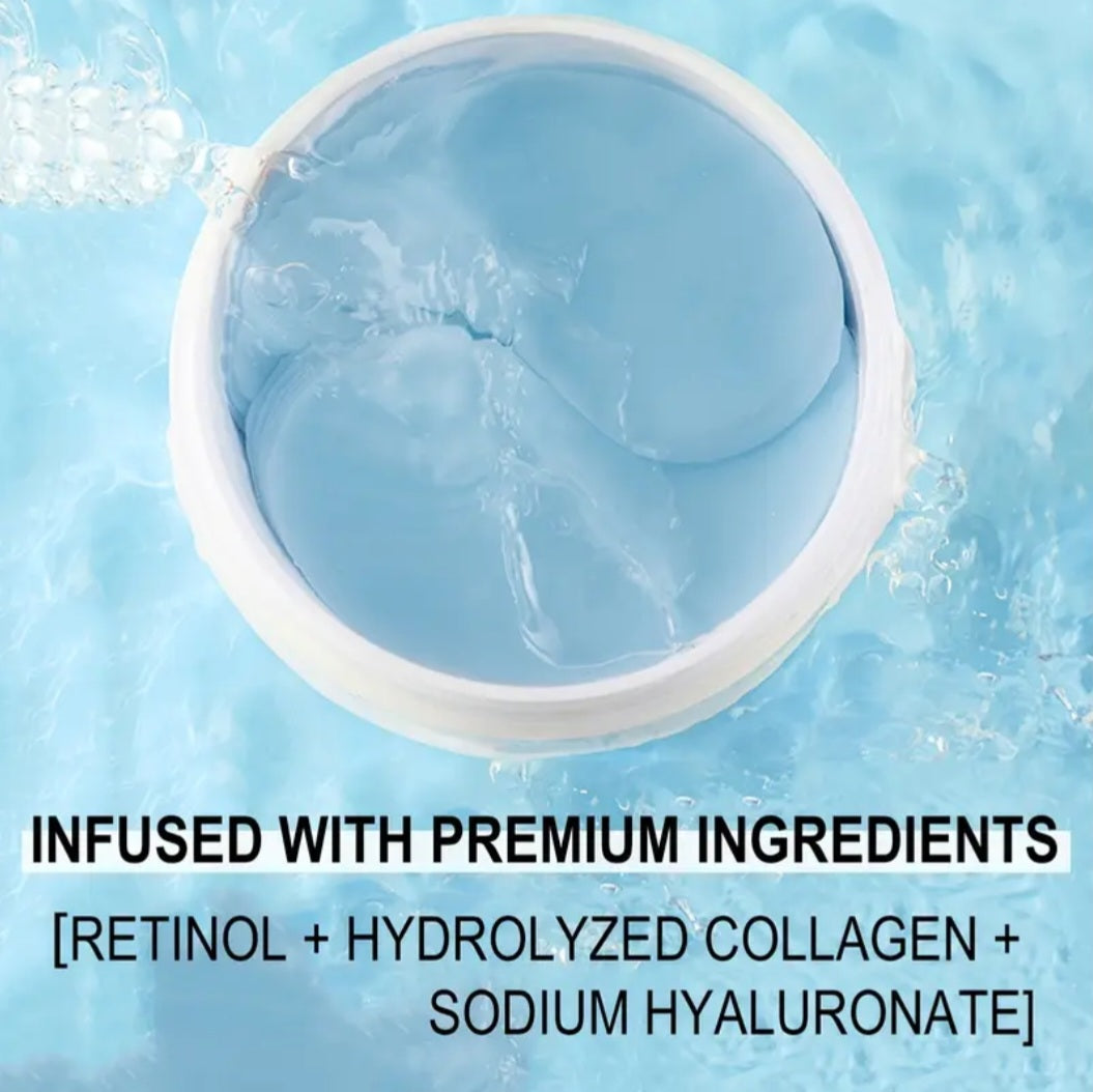 60pcs Collagen and Retinol Eye Mask
