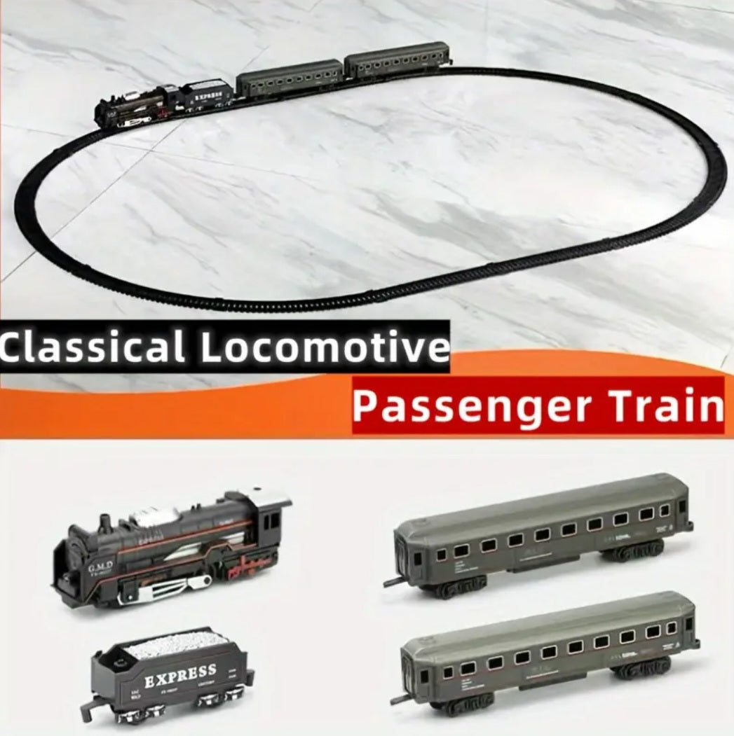 Electric Train Head, Classic Style Red Passenger  Toy