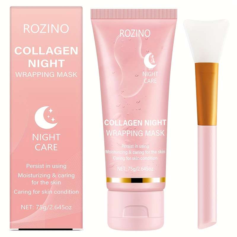 [Instant Lifting And Firming, Seven-In-One Sleep Mask]Collagen-Rich Moisturizing Night Mask
