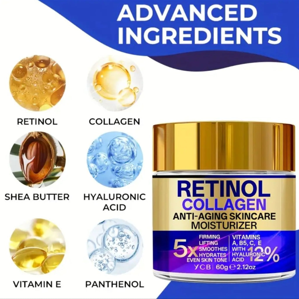 YCB Retinol Collagen Moisturizing Cream 60g/2.12oz