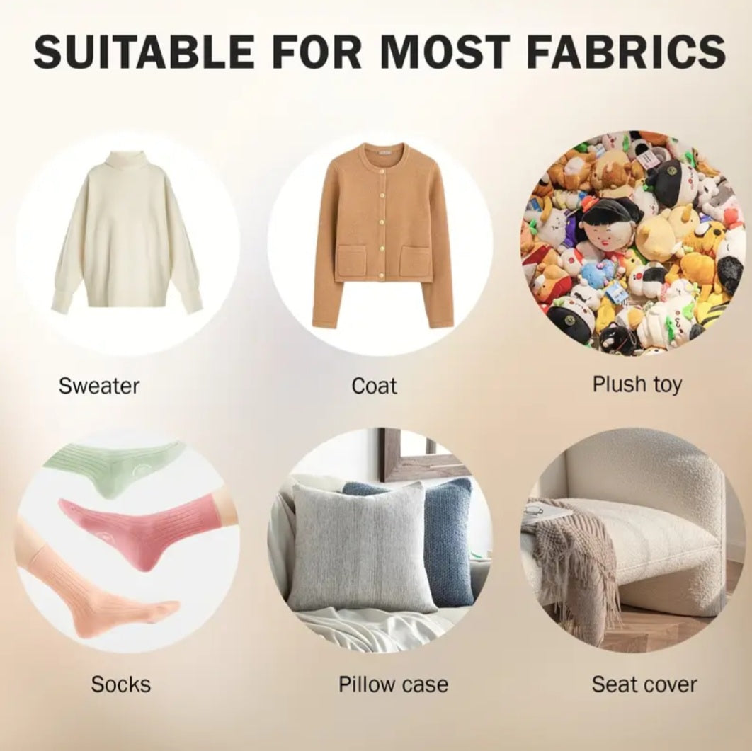 Rechargeable Electric Lint Remover, Portable Shaver for Clothing, Furniture, and Carpet