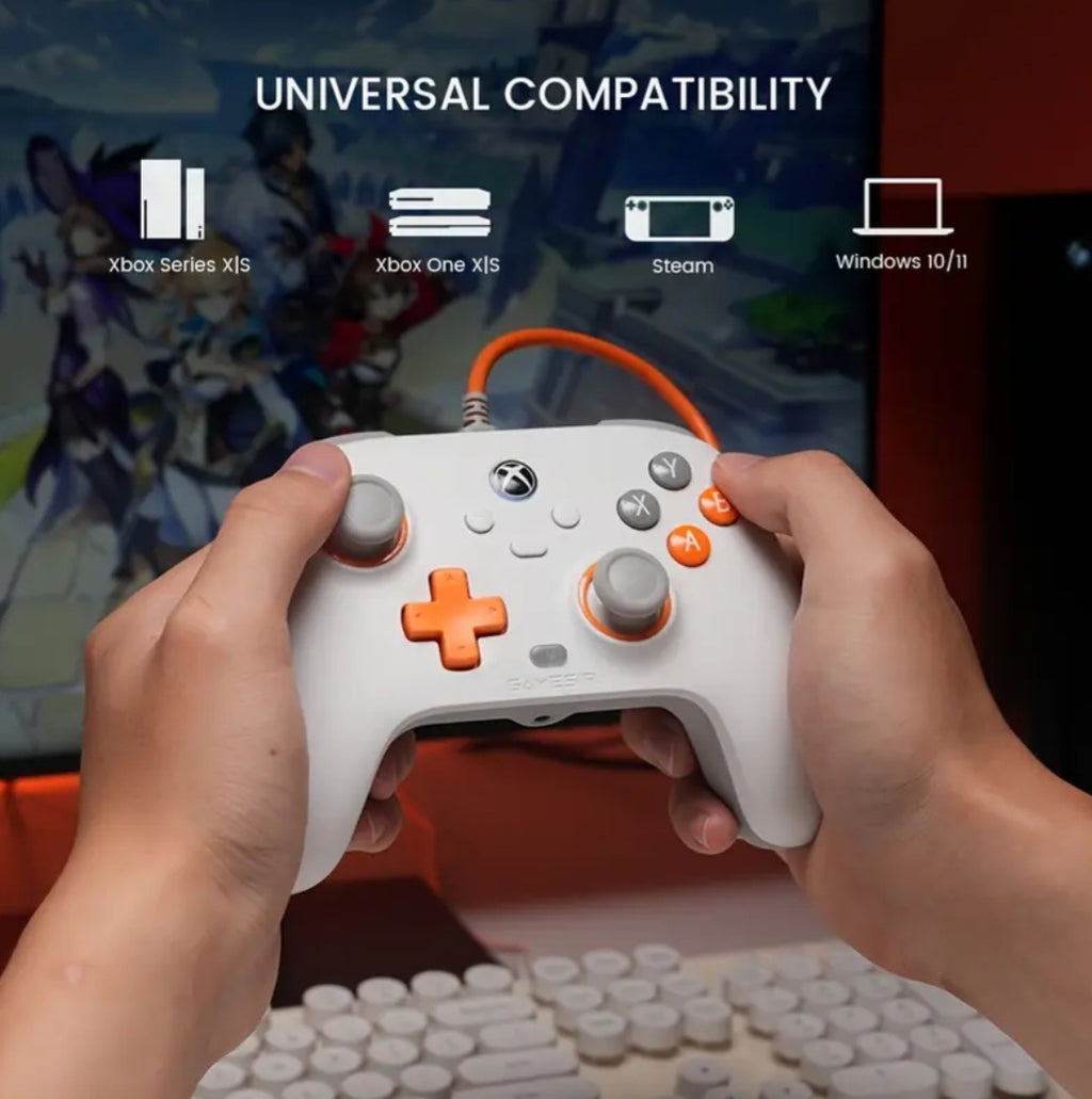 Gamesir T7 Wired Gamepad Featuring Hall Effect Joysticks, Ready for Immediate Use with Xbox Series X/S, Xbox One, Windows 10/11, And Steam, Includes a 3.5Mm Audio Port.