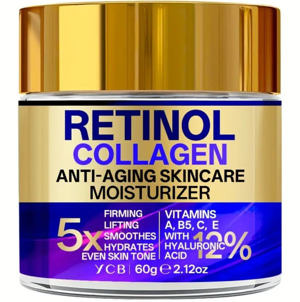 YCB Retinol Collagen Moisturizing Cream 60g/2.12oz