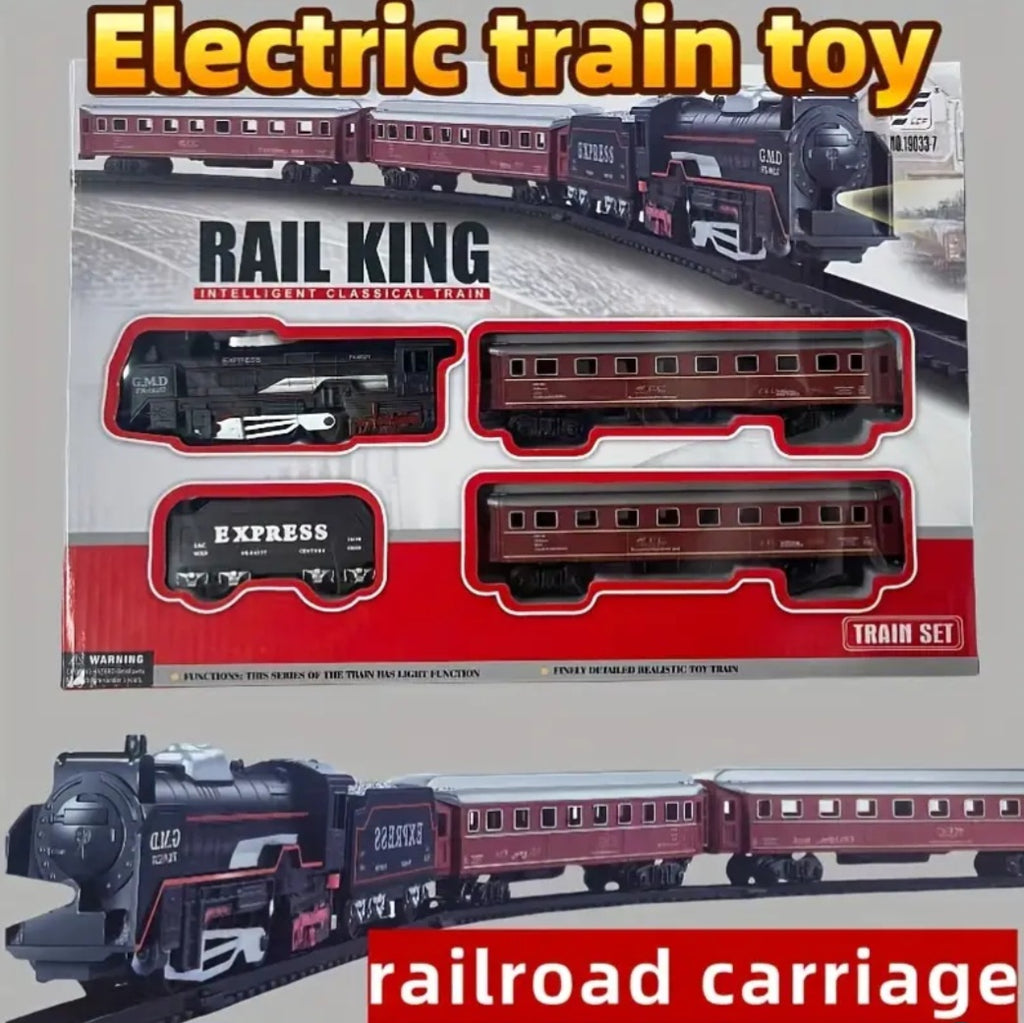 Electric Train Head, Classic Style Red Passenger  Toy