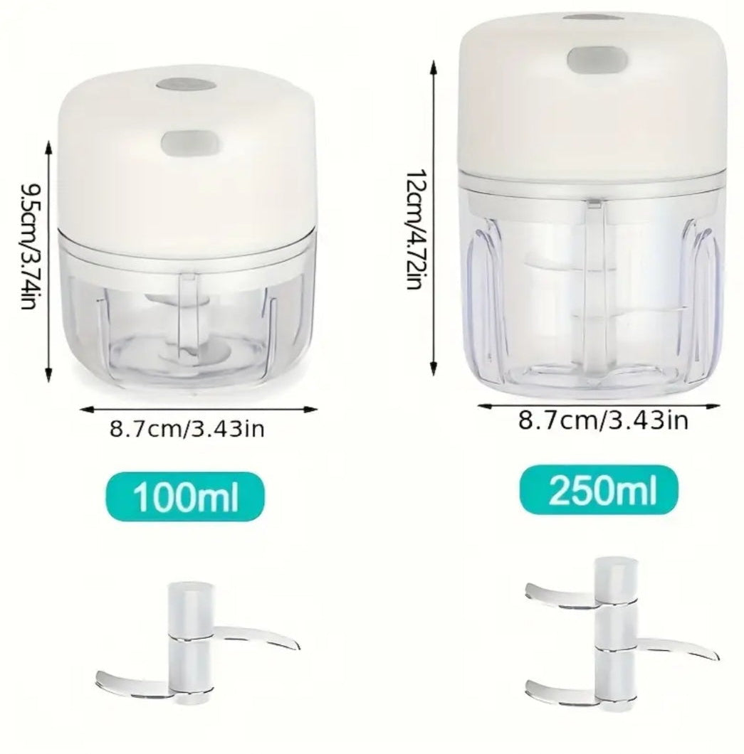 COP ROSE Mini Chopper & Processor with Garlic - Compact Chopper Machine(100 ml)