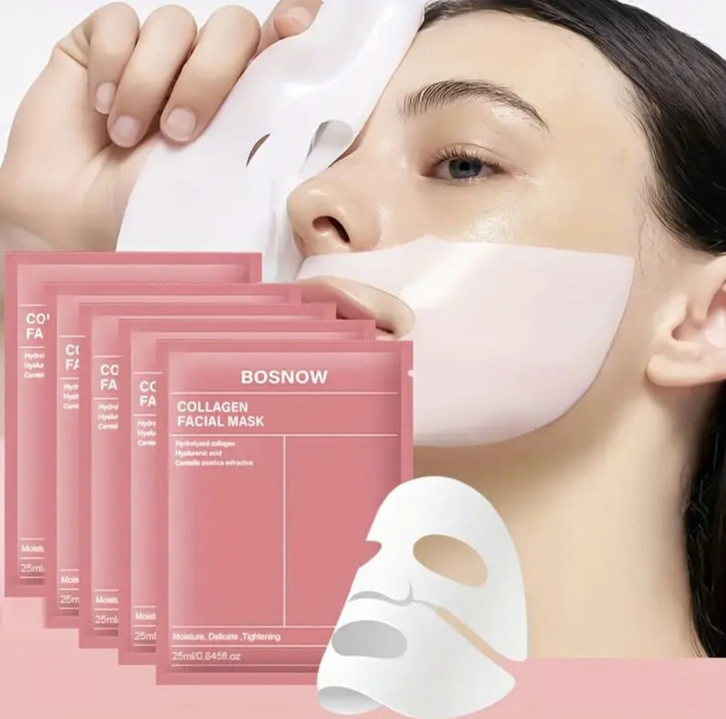 5pcs Instant Lifting Collagen White Mask