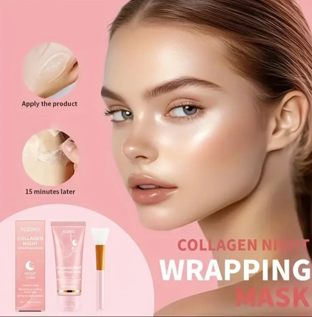 [Instant Lifting And Firming, Seven-In-One Sleep Mask]Collagen-Rich Moisturizing Night Mask