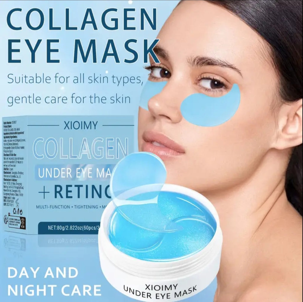 60pcs Collagen and Retinol Eye Mask
